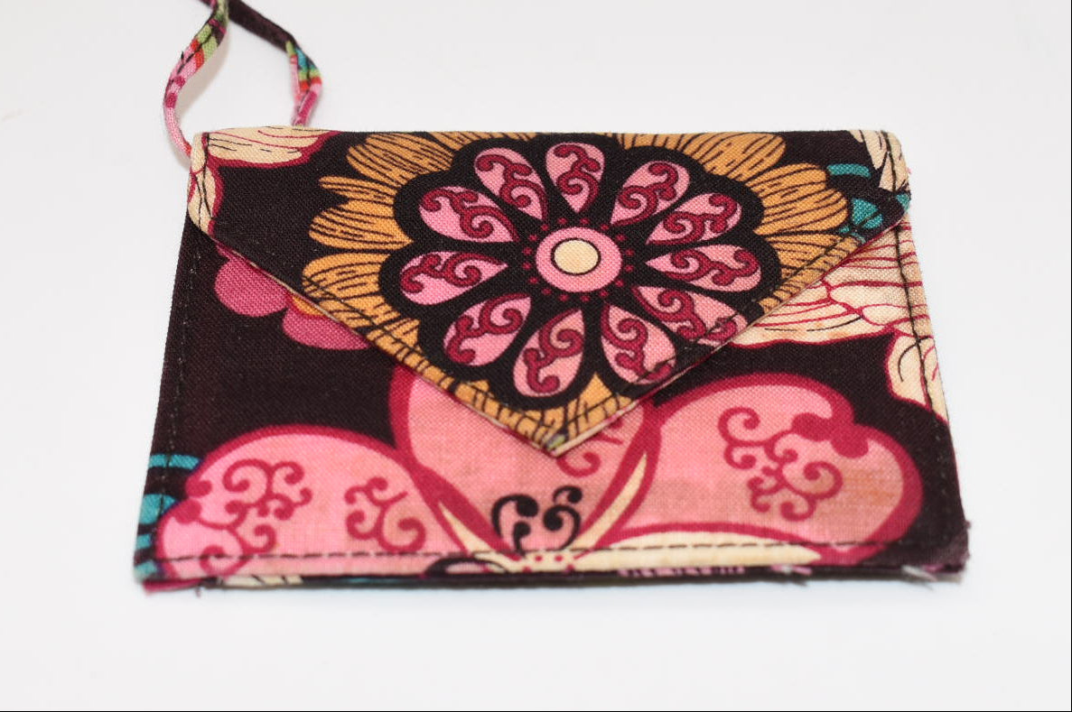 Vera Bradley Luggage Tag in "Mod Floral-Pink" Pattern