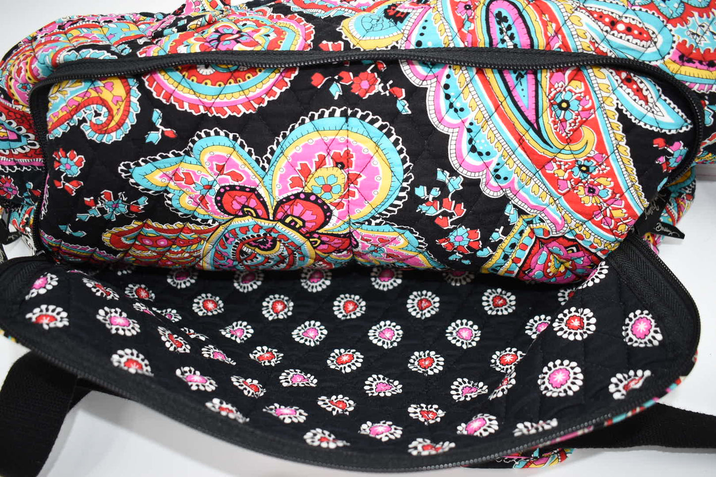 Vera Bradley Weekender Bag in "Parisian Paisley" Pattern