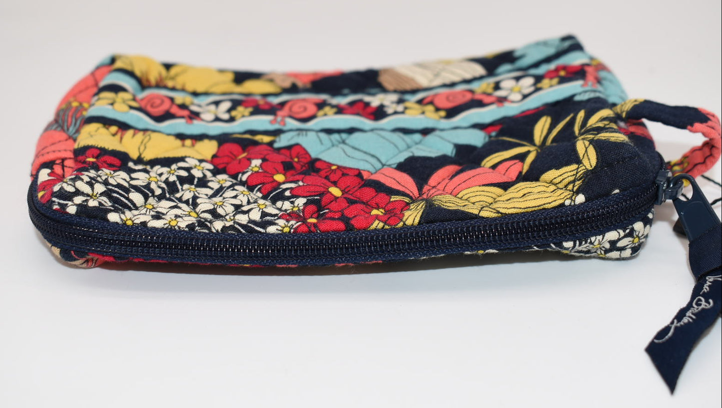 Vera Bradley Medium Cosmetic Bag in "Happy Snails" Pattern