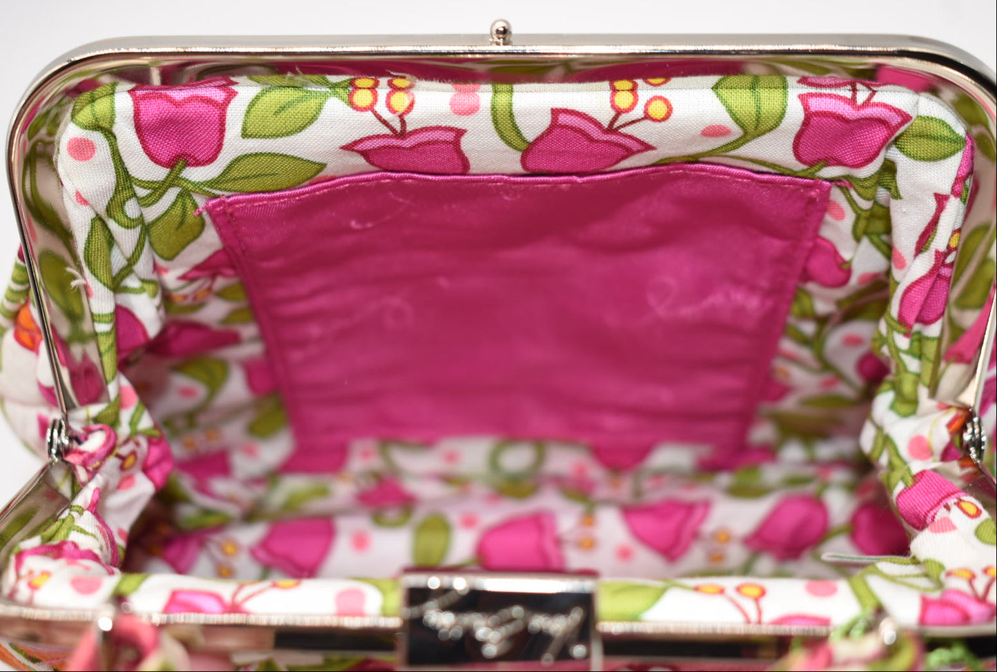 Vera Bradley Mini Frame Bag in "Lilli Bell" Pattern