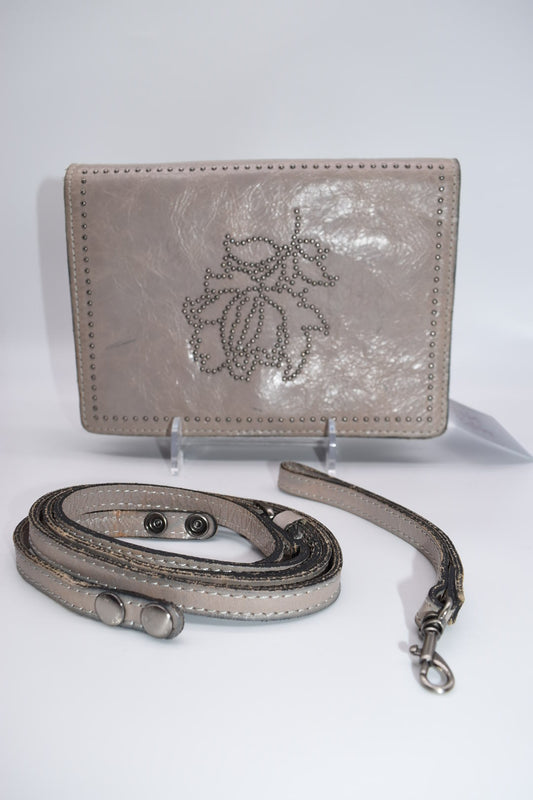 Mini Lanza Crossbody Strap Gift Set - Vintage Distressed Metallic