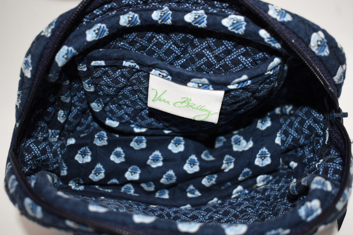 Vera Bradley Mini Tote Bag in "Nantucket Navy" Pattern
