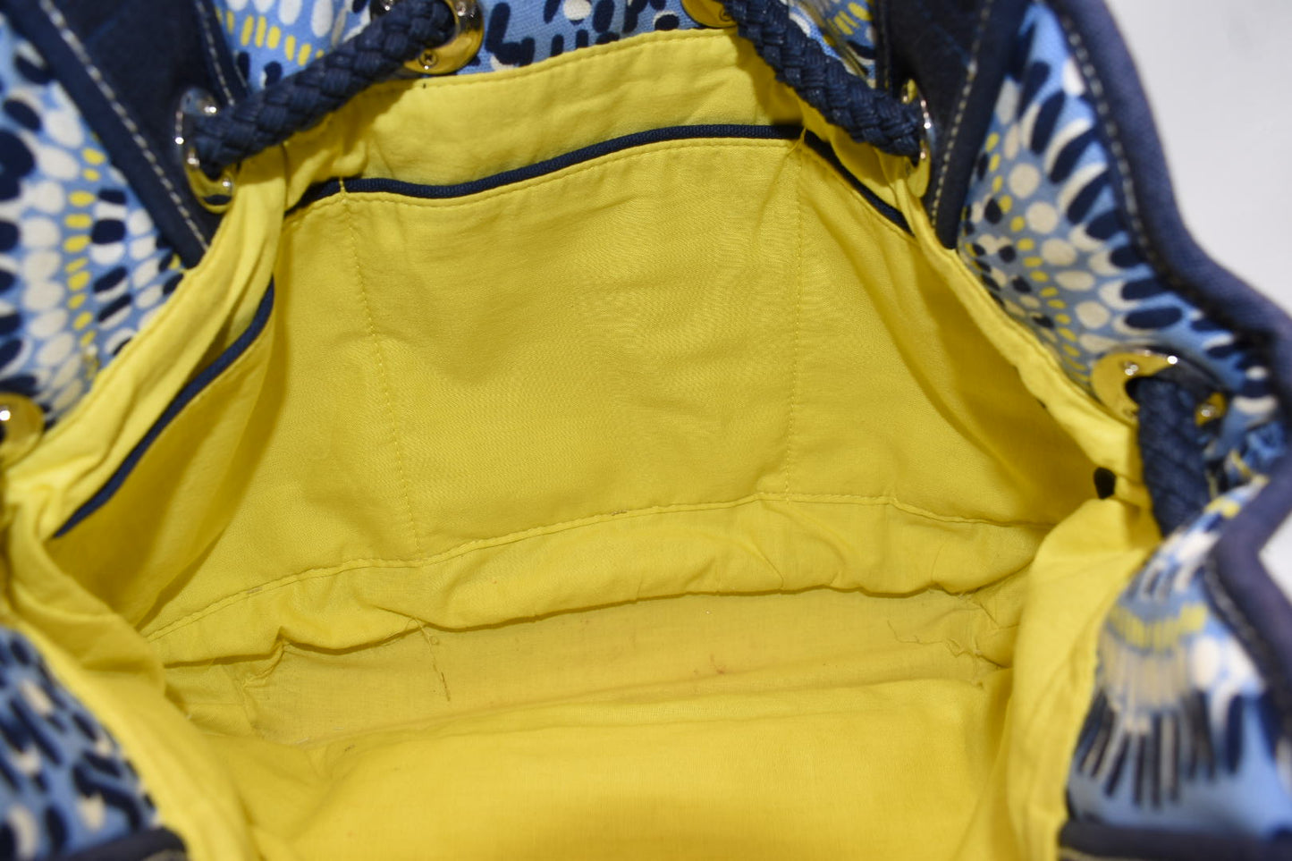 Vera Bradley Quilted Cinch Shoulder Bag in "Starry Night" Pattern