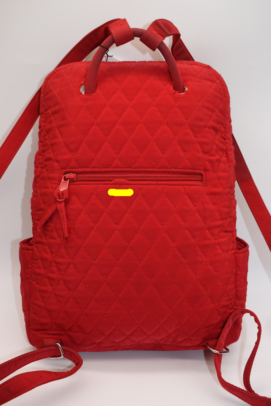 Vera Bradley Ultimate Microfiber Backpack in Red