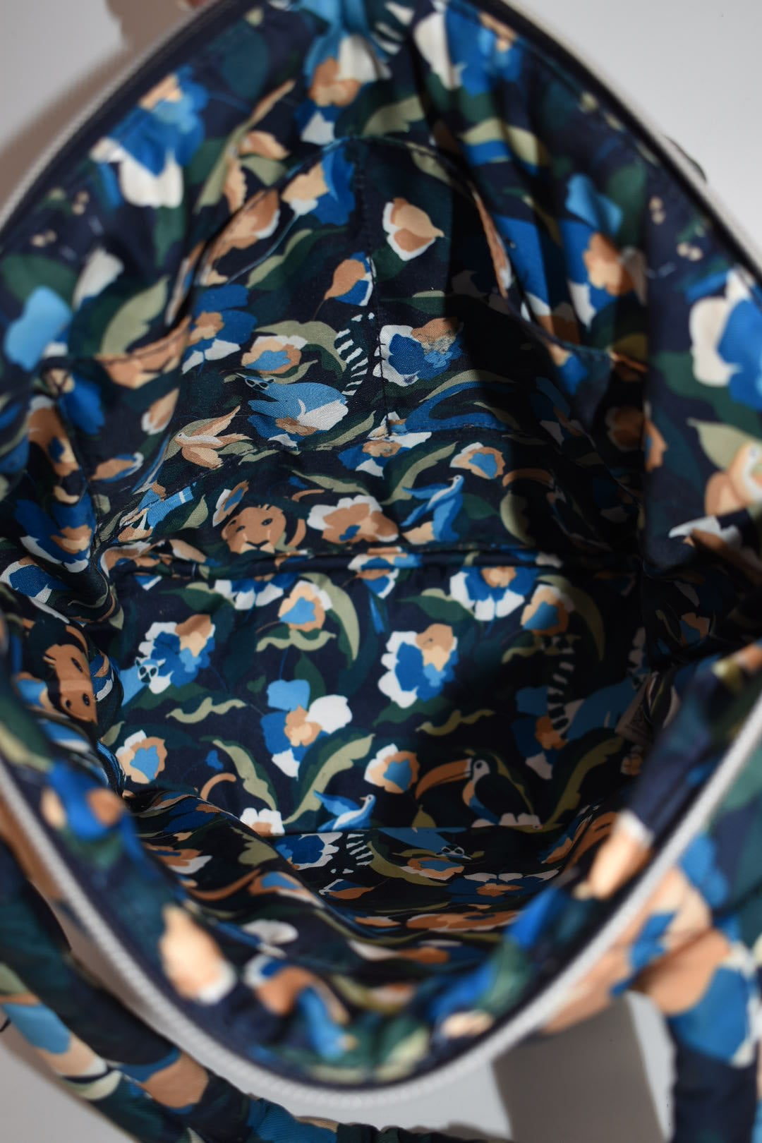 Vera Bradley Multi-Strap Tote Bag in "Immersed Blooms" Pattern