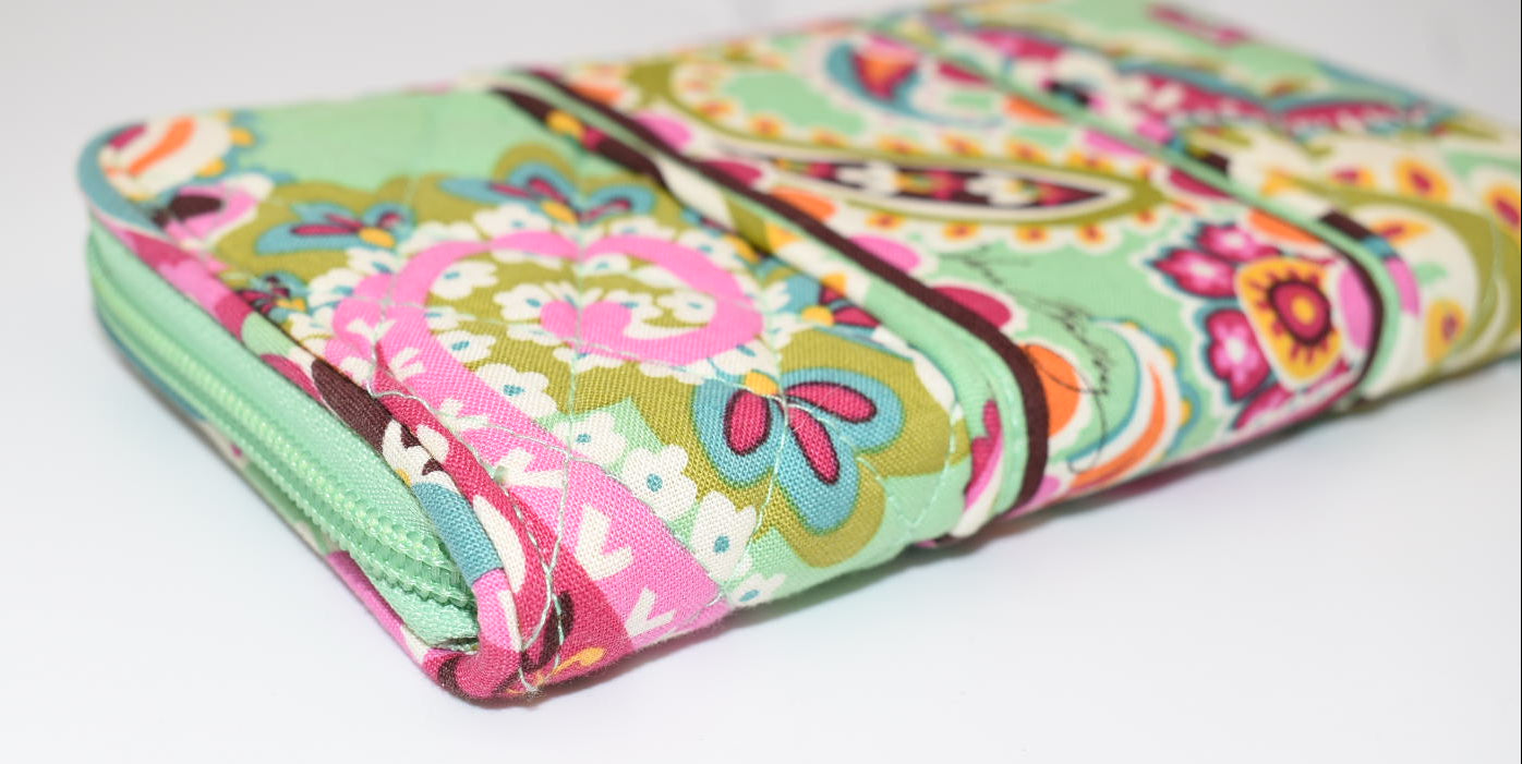 Vera Bradley Accordion Wallet in "Tutti Frutti" Pattern