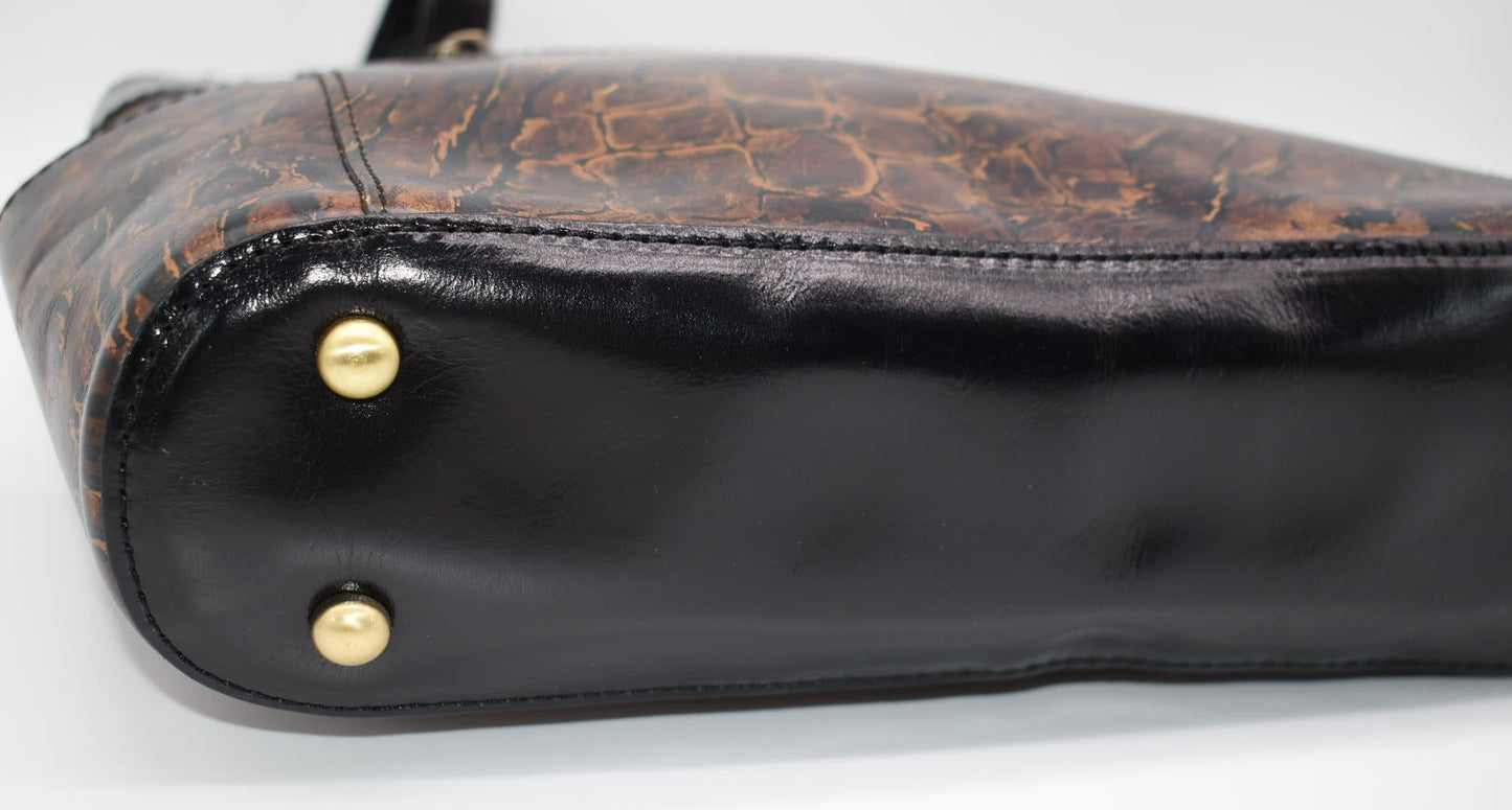 Patricia Nash Evie Shopper Tote Bag in Abstract Animal