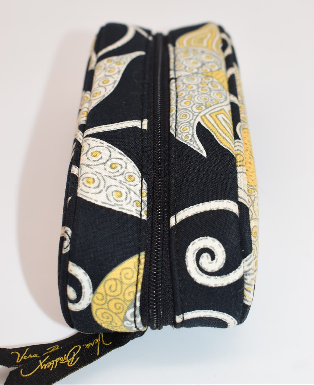 Vera Bradley Cosmetic Brush & Pencil Case in "Yellow Bird" Pattern