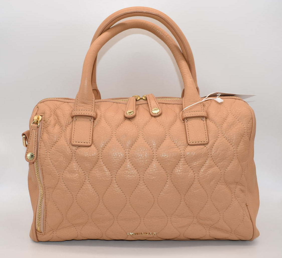 Vera Bradley Quilted Leather Marlo Satchel Bag
