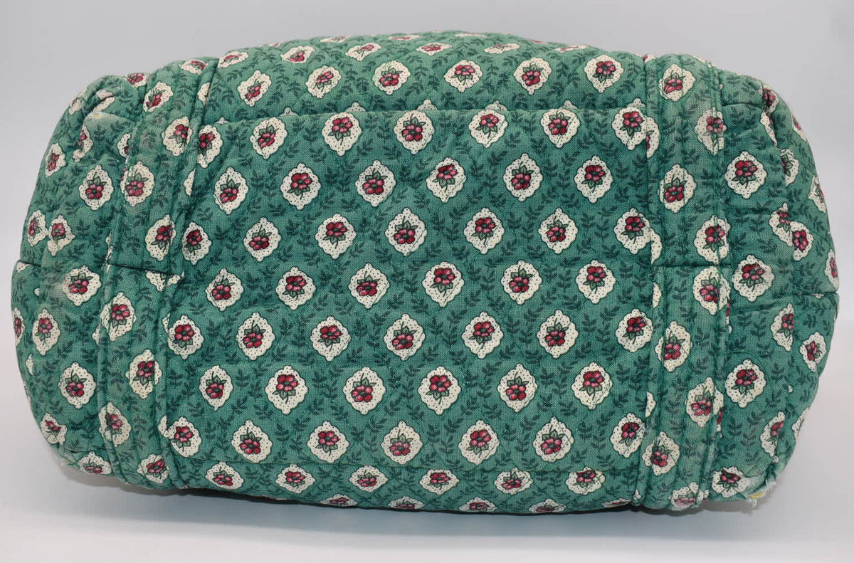 Vera Bradley Large Paddy Shoulder Tote Bag in "Greenfield -2000" Pattern
