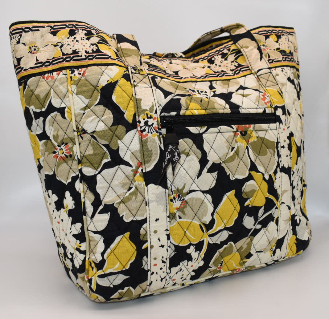 Vera Bradley Laptop Tote Bag in "Dogwood" Pattern