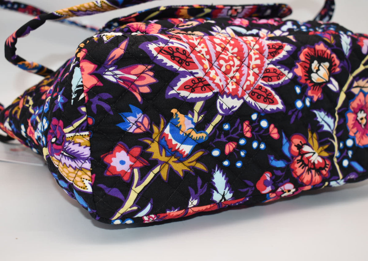 Vera Bradley Carson East West Shoulder Tote Bag in "Foxwood" Pattern