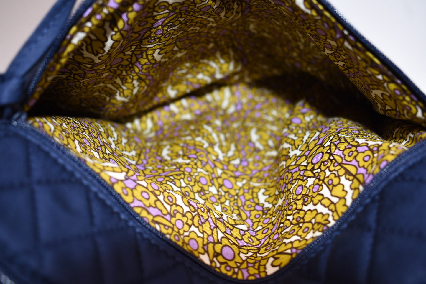 Vera Bradley Original Zip Hipster Bag in "Peacoat"