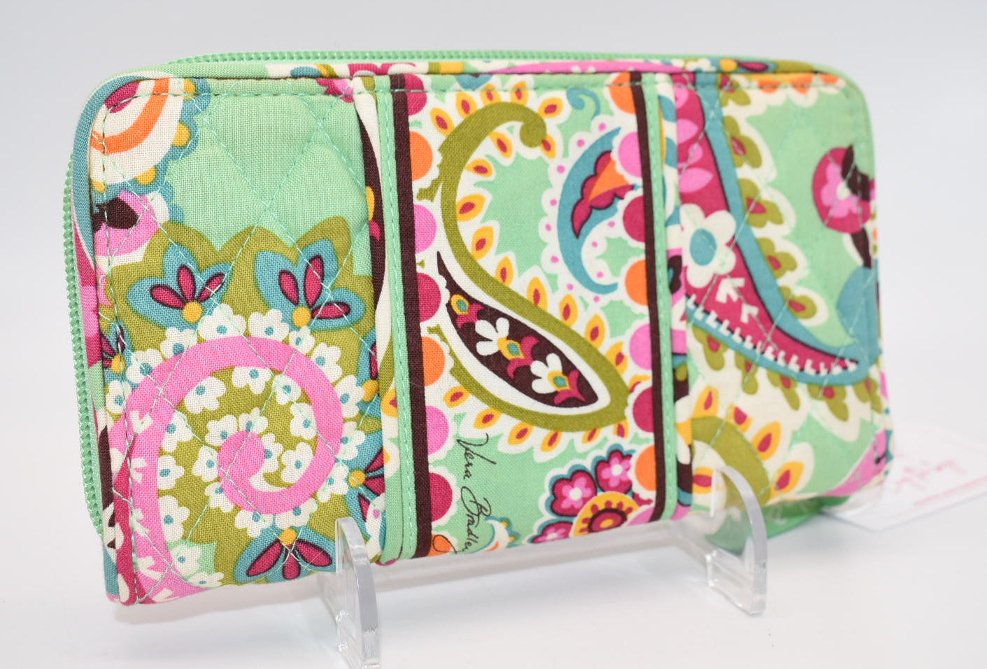 Vera Bradley Accordion Wallet in "Tutti Frutti" Pattern