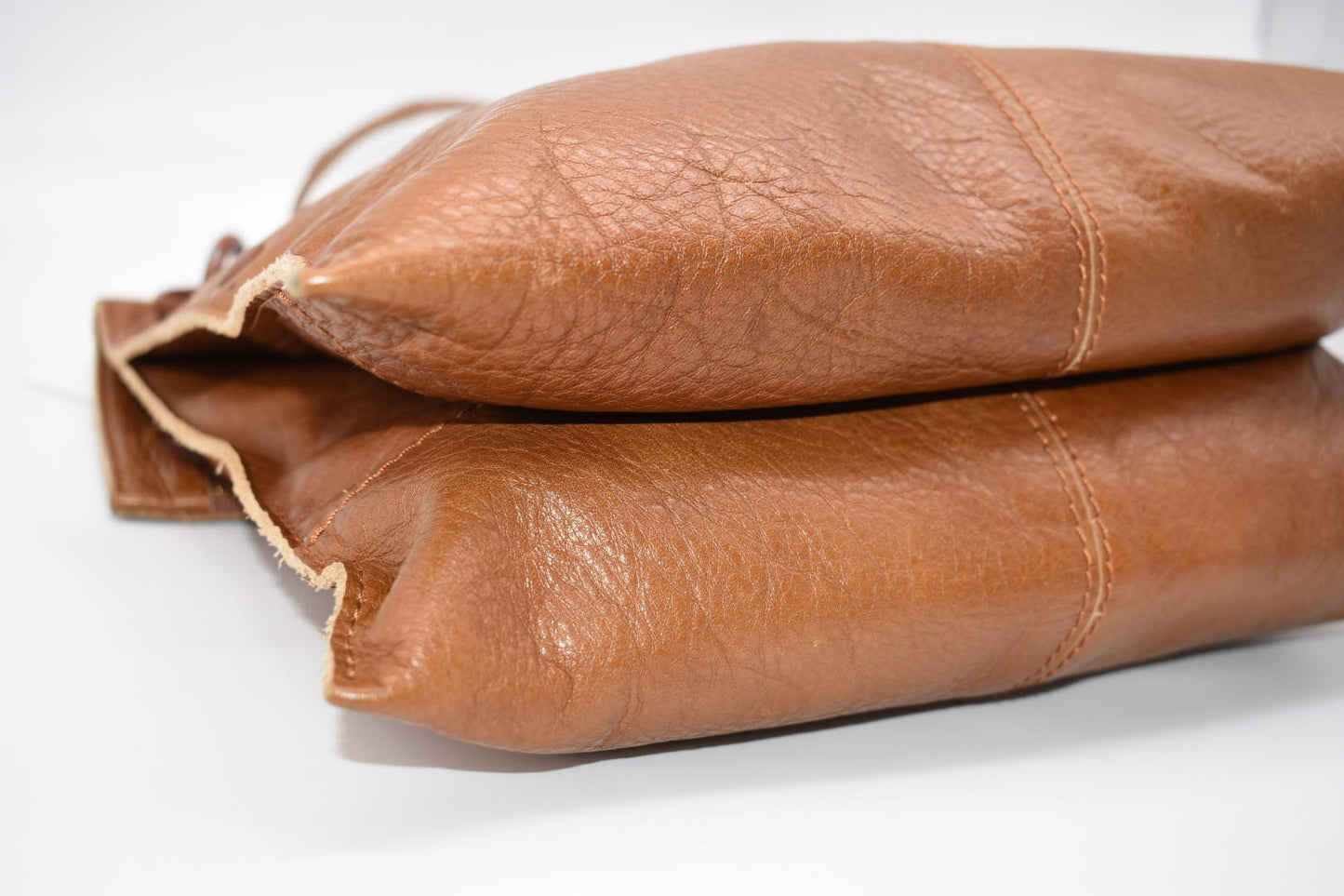 Hammit Leather Reversible Dune Crossbody Bag