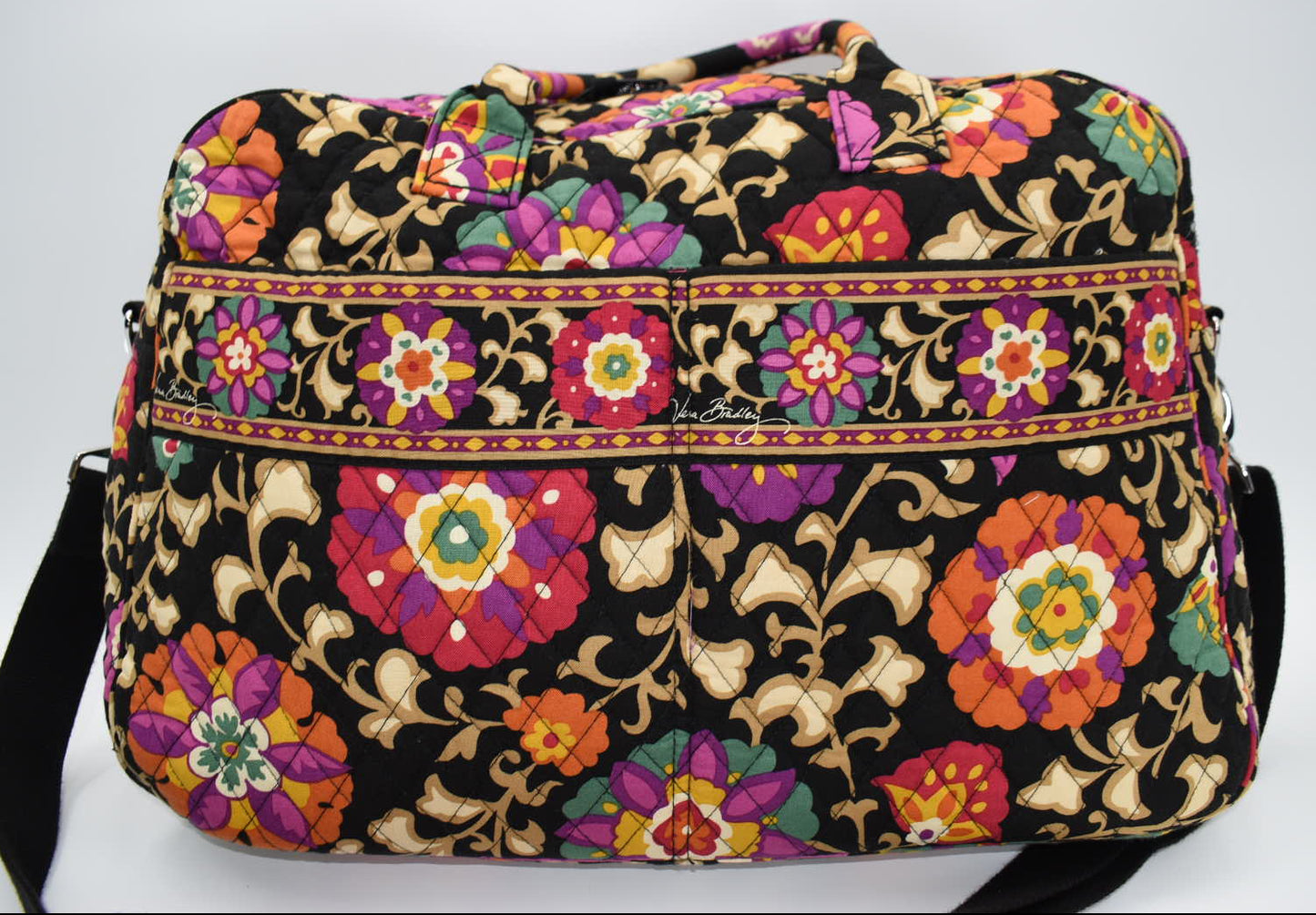 Vera Bradley Weekender Travel Bag in "Suzani" Pattern