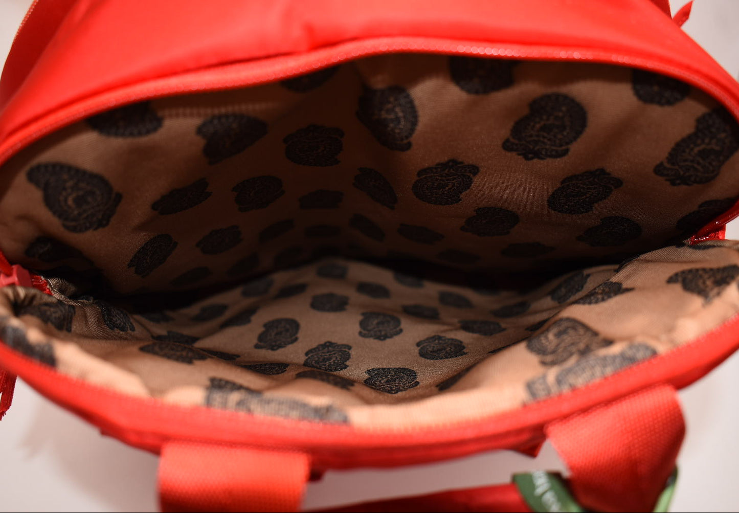 Vera Bradley Large Bancroft Backpack in Goji Berry Red