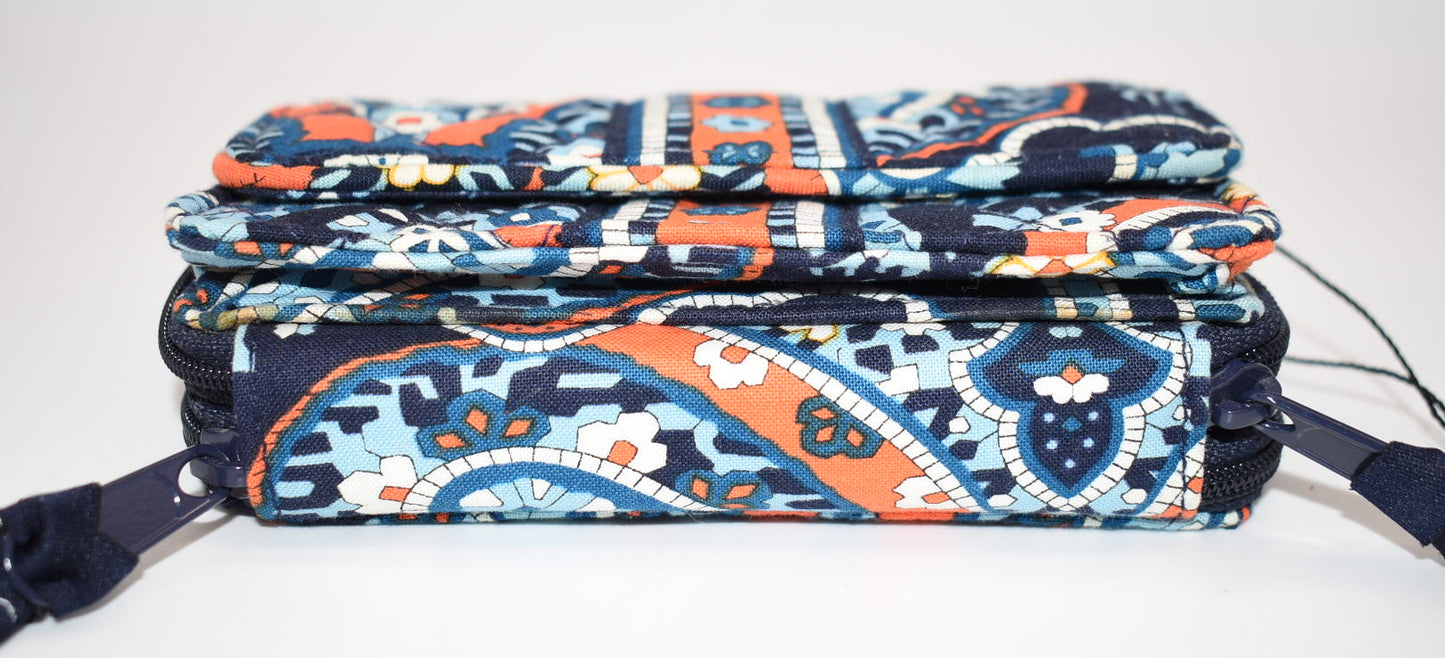 Vera Bradley All- in-One Crossbody Bag in "Marrakesh" Pattern