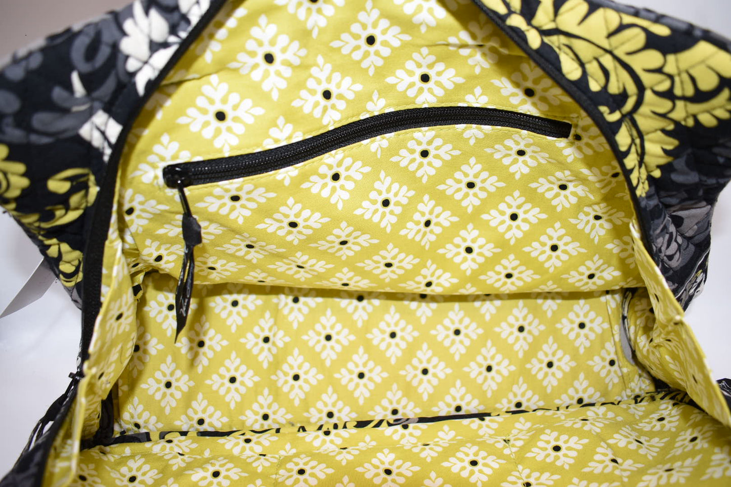 Vera Bradley Squared Away Satchel Bag in "Baroque" Pattern