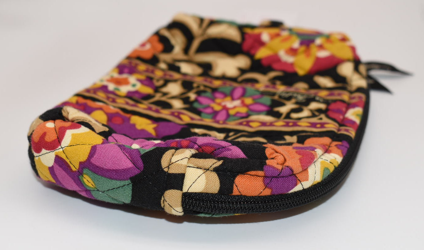 Vera Bradley Large Cosmetic Bag in "Suzani" Pattern