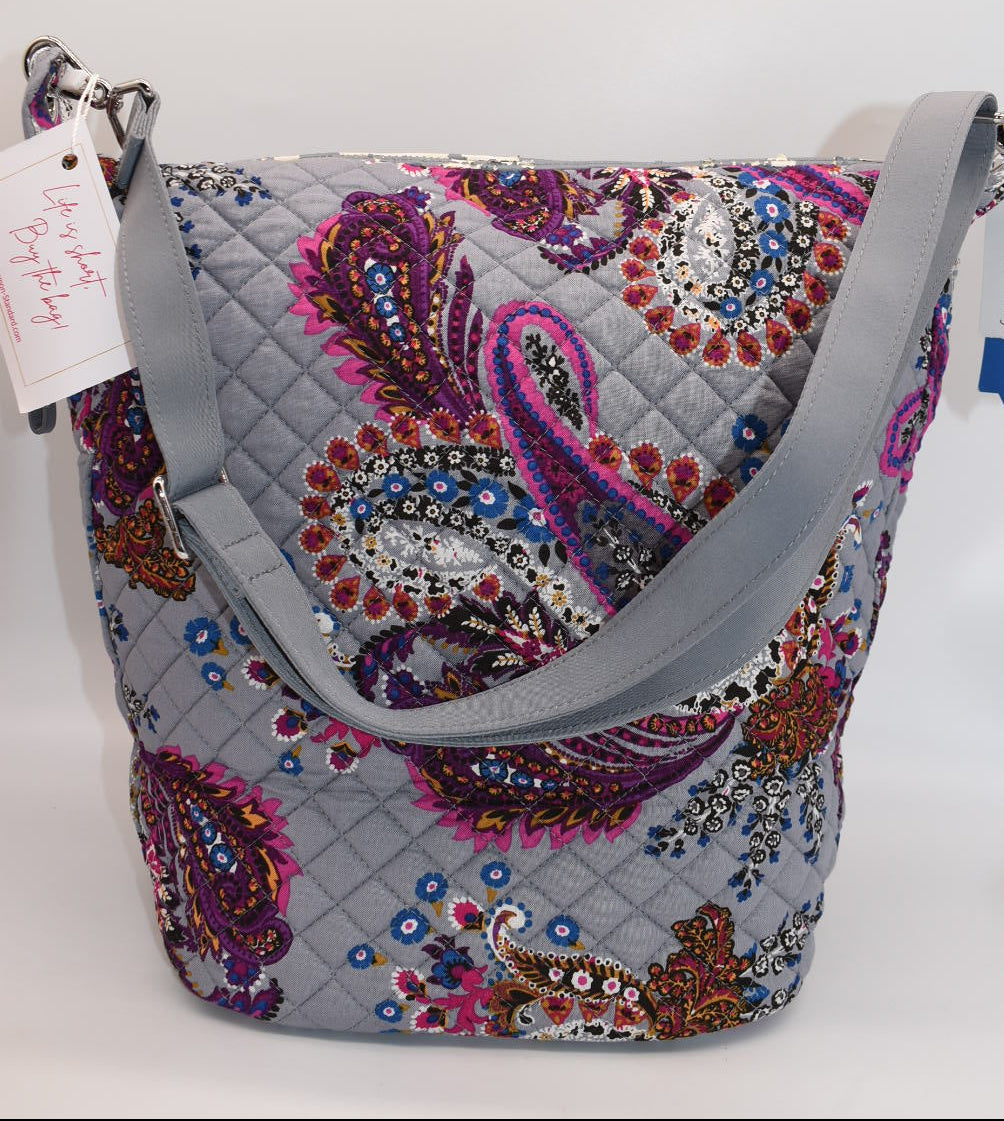 Vera Bradley Carson Hobo Bag in "Heritage Paisley" Pattern