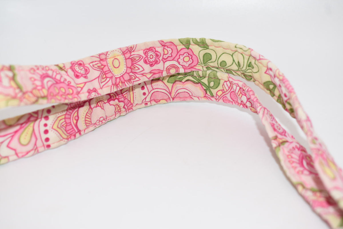 Vera Bradley Quilted Cotton Everyday Tote Bag in "Petal Pink" Pattern