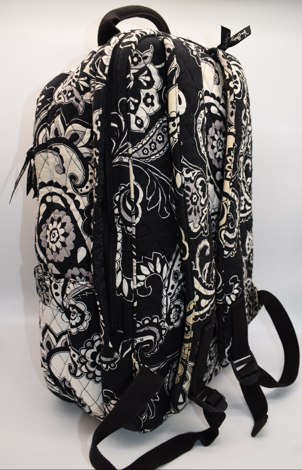 Vera Bradley XL Campus Tech Backpack in "Midnight Paisley" Pattern