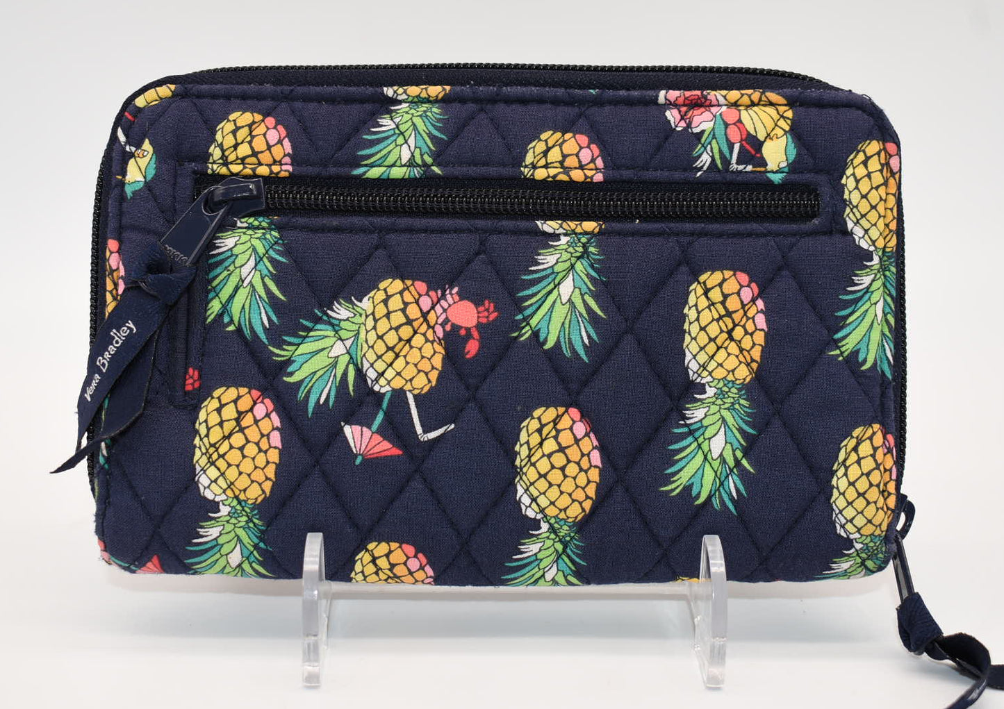 Vera Bradley RFID Turnlock Wallet in "Toucan Party"Pattern