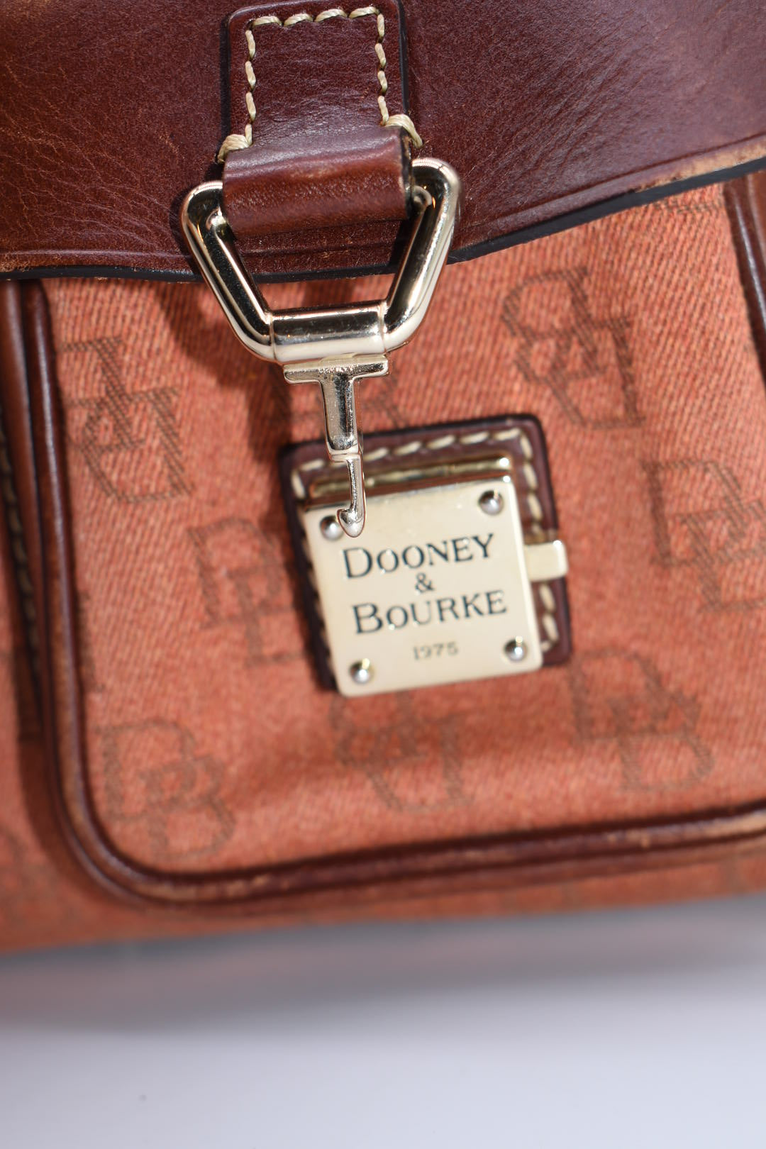 Dooney & Bourke Zip Top Satchel Bag