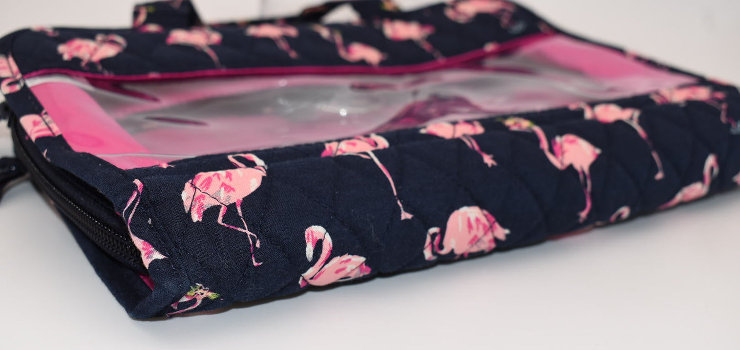 Vera Bradley Hanging Travel Organizer in "Flamingo Fiesta" Pattern