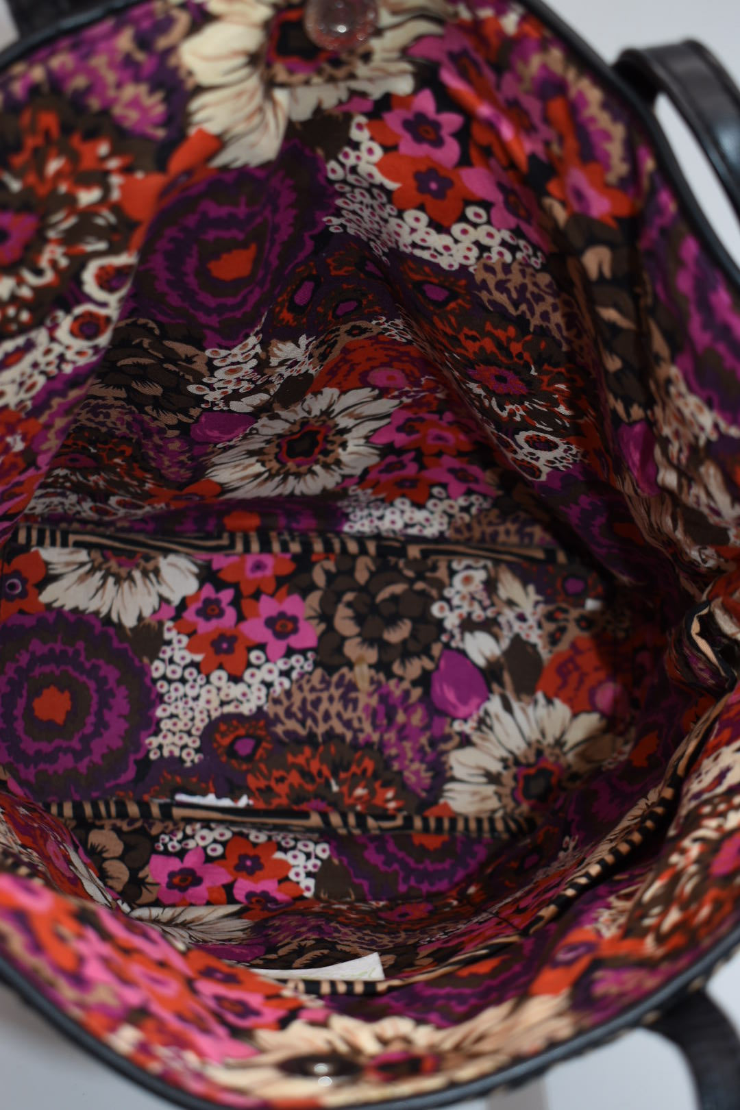 Vera Bradley Everyday Tote Bag in "Tiger Print" Pattern