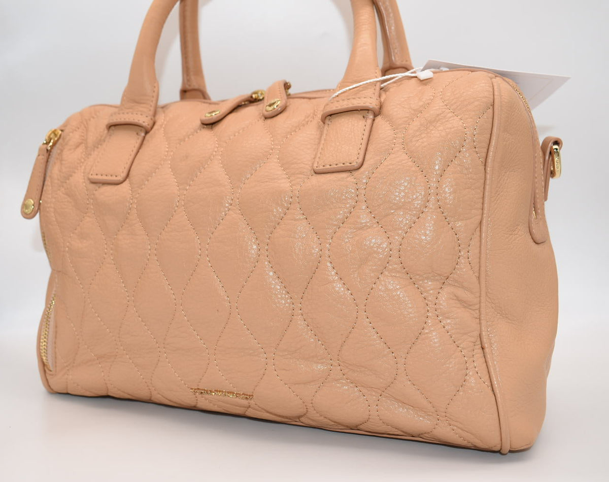 Vera Bradley Quilted Leather Marlo Satchel Bag