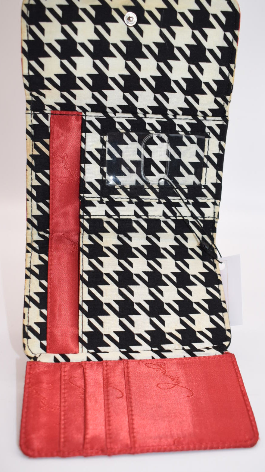 Vera Bradley Trifold Euro Wallet in "Bittersweet" Pattern