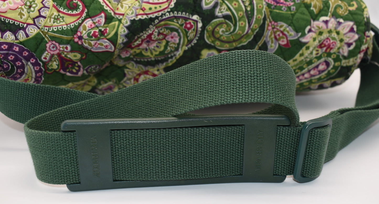 Vera Bradley Messenger Crossbody Bag in "Chelsea Green" Pattern