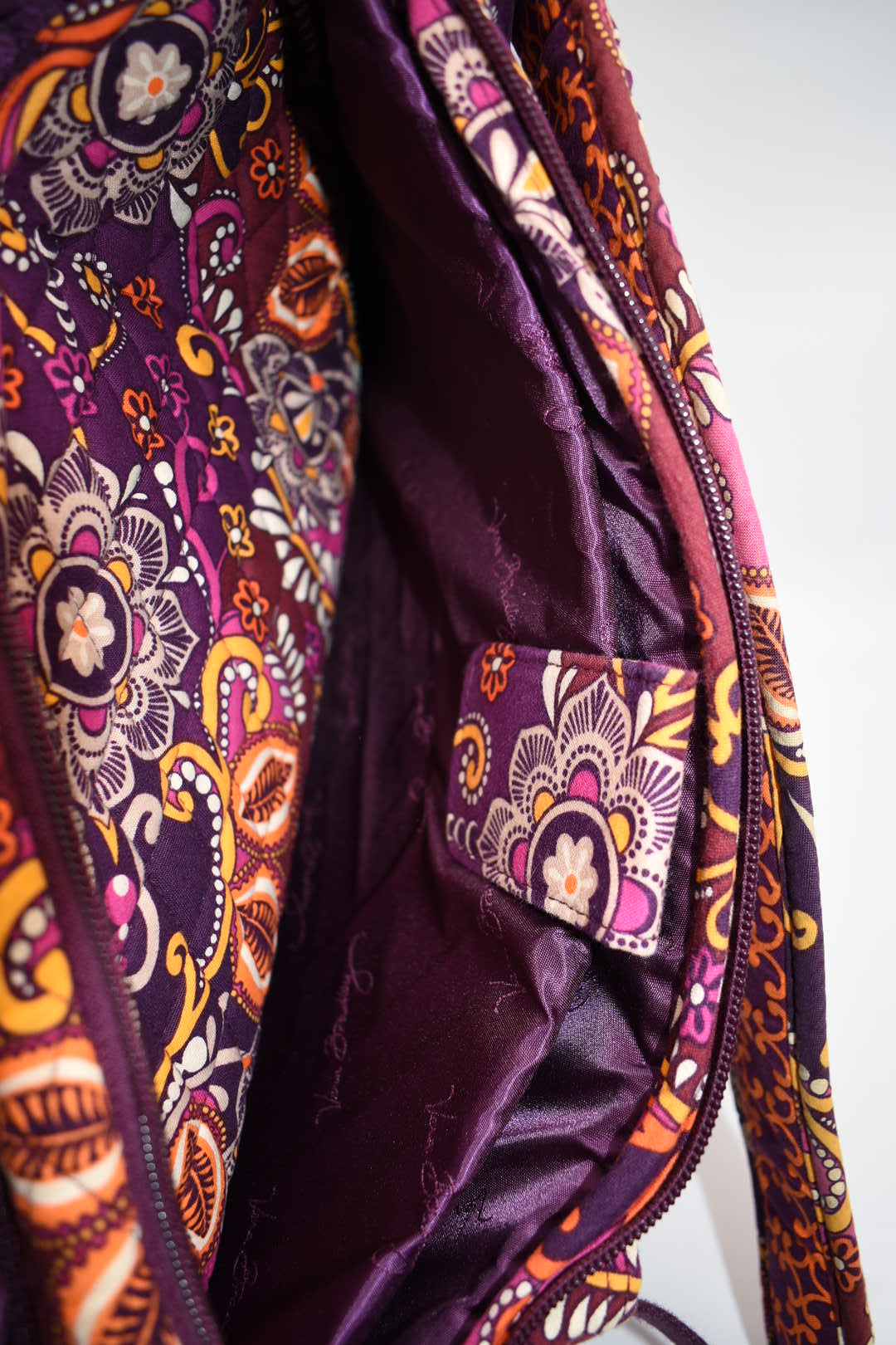 Vera Bradley Laptop Campus Backpack in "Safari Sunset" Pattern