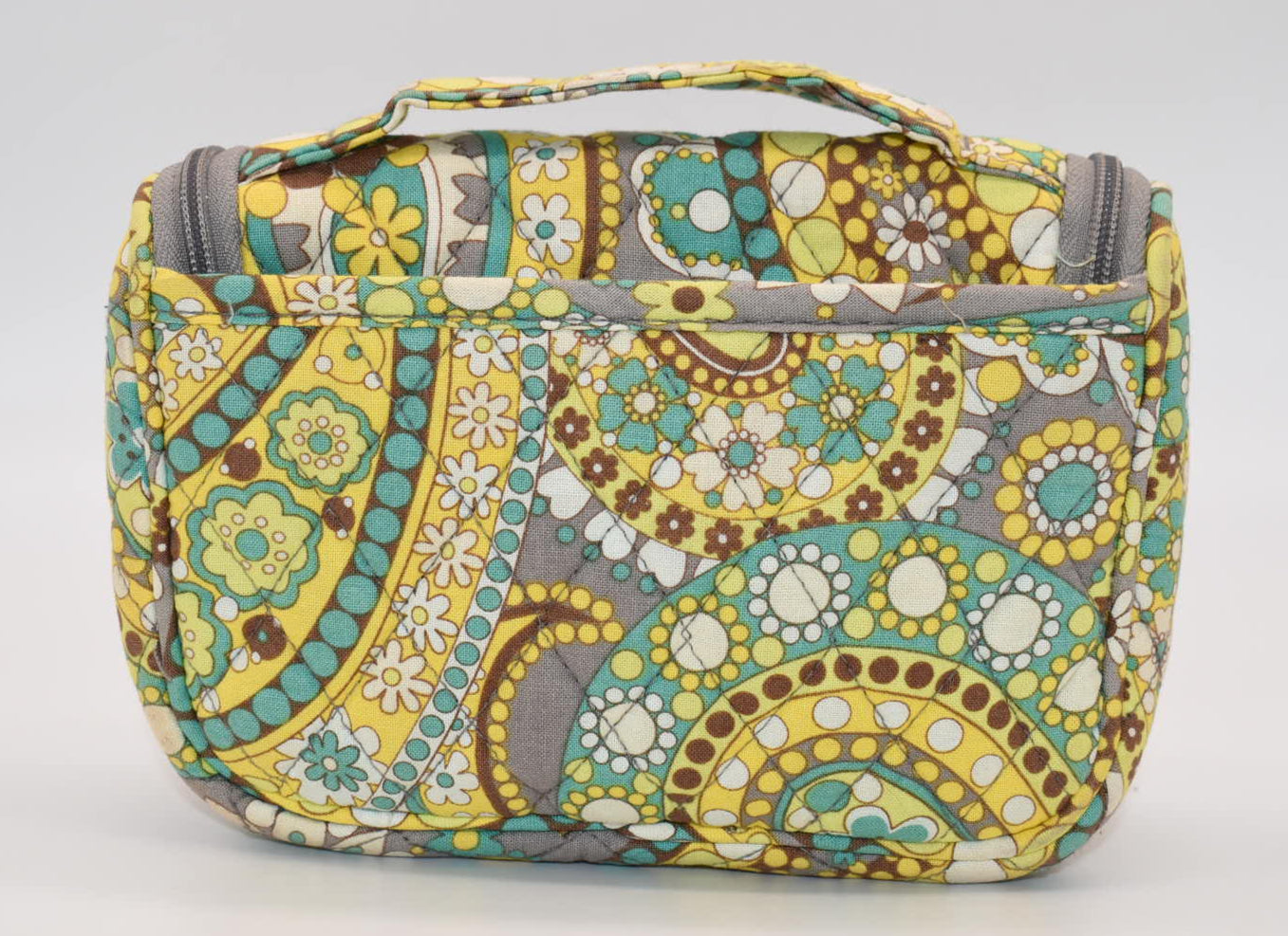 Vera Bradley Hanging Jewelry Travel Bag in "Lemon Parfait" Pattern
