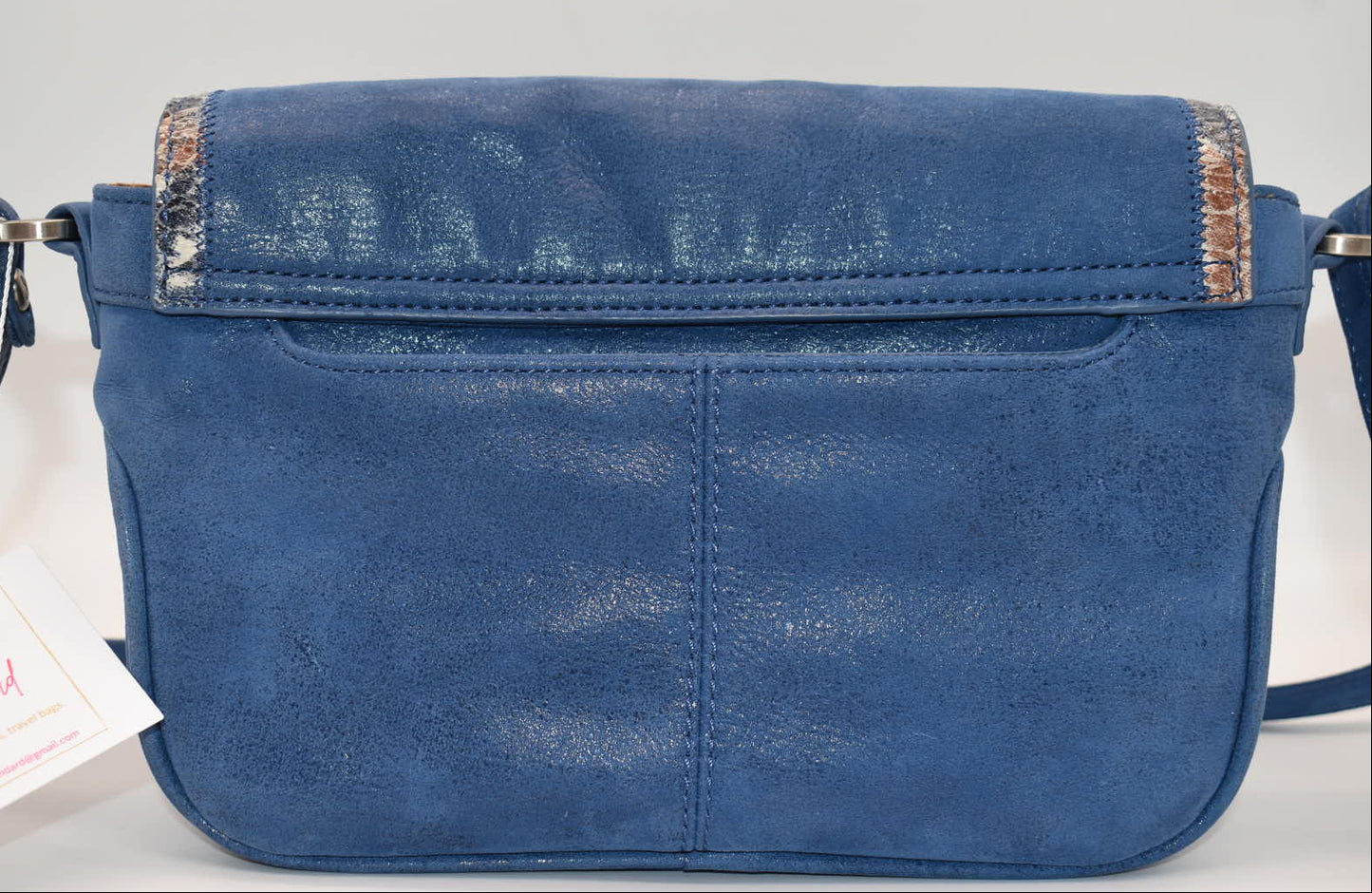 HOBO Autry Small Crossbody Bag in Buffed Hide Cobalt