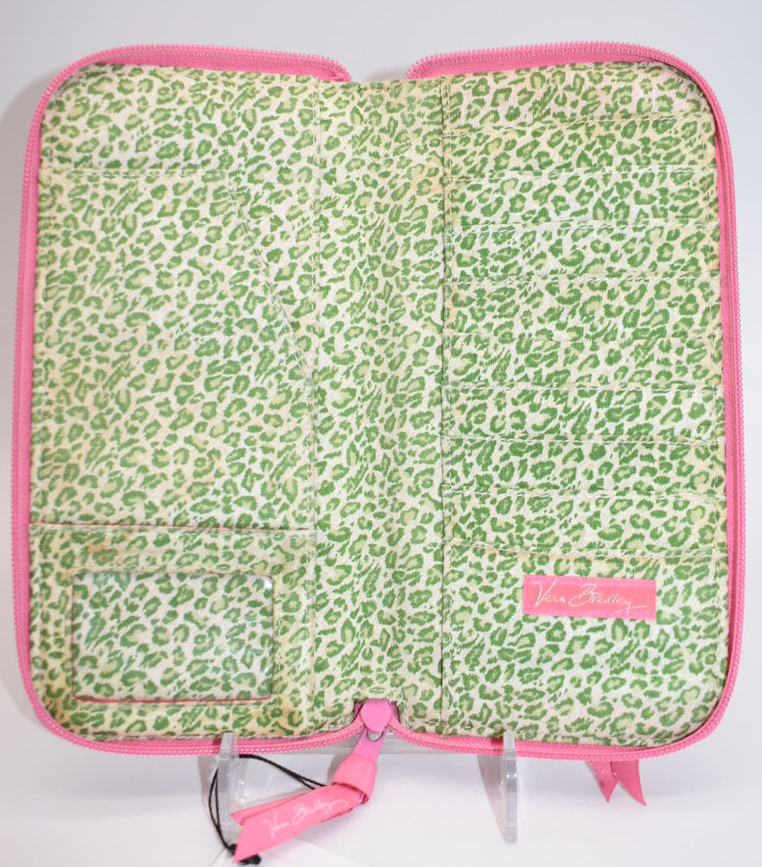 Vera Bradley Personal Organizer Travel Wallet in "Petal Pink" Pattern