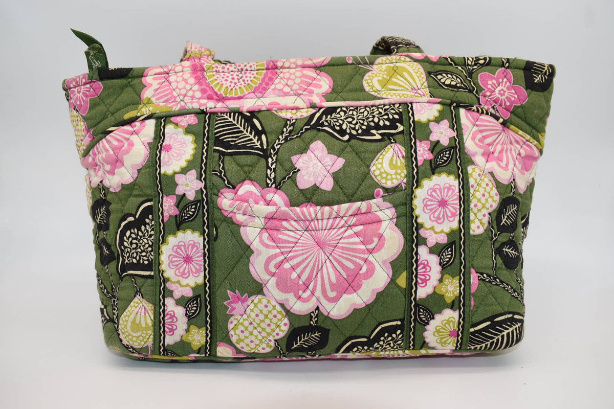 Vera Bradley Mandy Shoulder Tote Bag in "Chelsea Green" Pattern