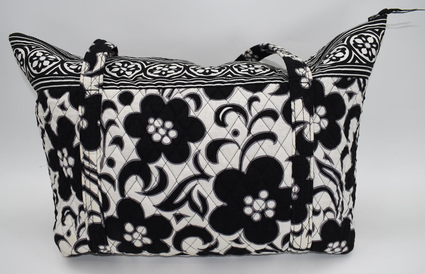 Vera Bradley Miller Travel Tote Bag in "Day & Night" Pattern