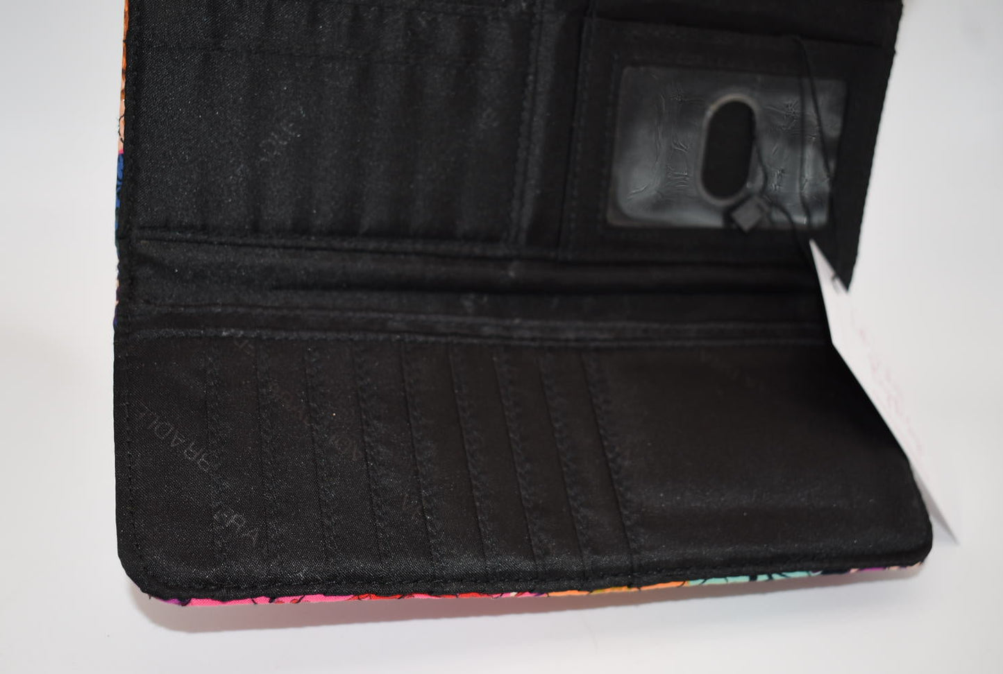 Vera Bradley Trifold Wallet in "Floral Fiesta" Pattern