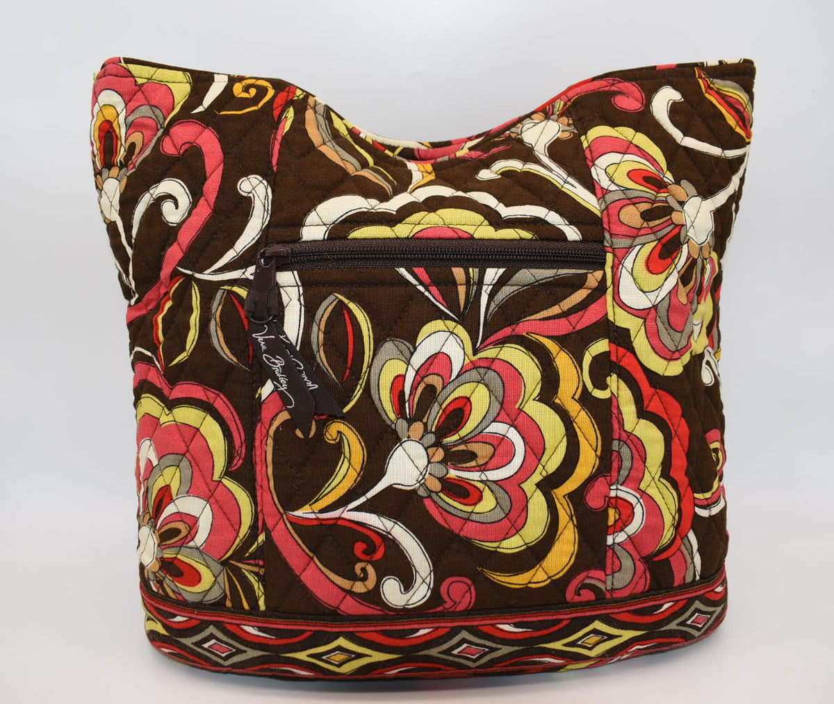 Vera Bradley Bucket Tote Bag in "Puccini" Pattern
