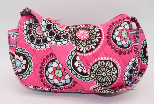 Vera Bradley Maggie Shoulder Bag in "Cupcakes-Pink" Pattern