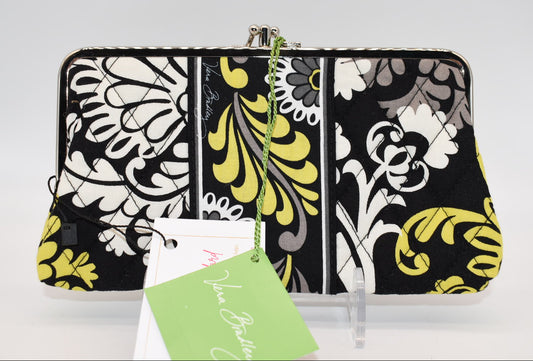 Vera Bradley Double Kisslock Wallet in "Baroque" Pattern