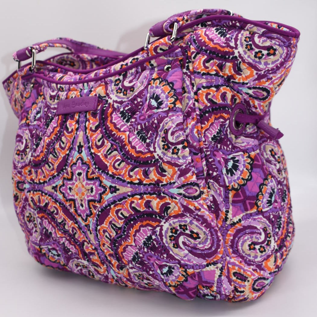 Vera Bradley Glenna Satchel Bag in "Dream Tapestry" Pattern