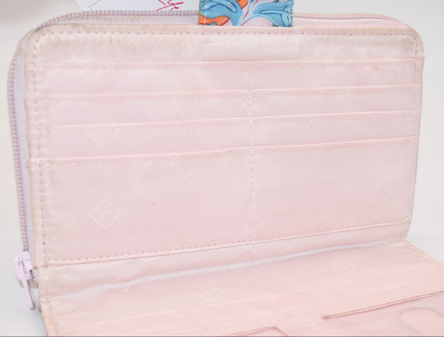 Vera Bradley RFID Turnlock Wallet in "Rain Forest Canopy" Pattern