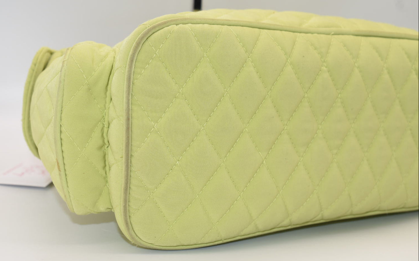 Vera Bradley Microfiber Shoulder Bag in "Key Lime"