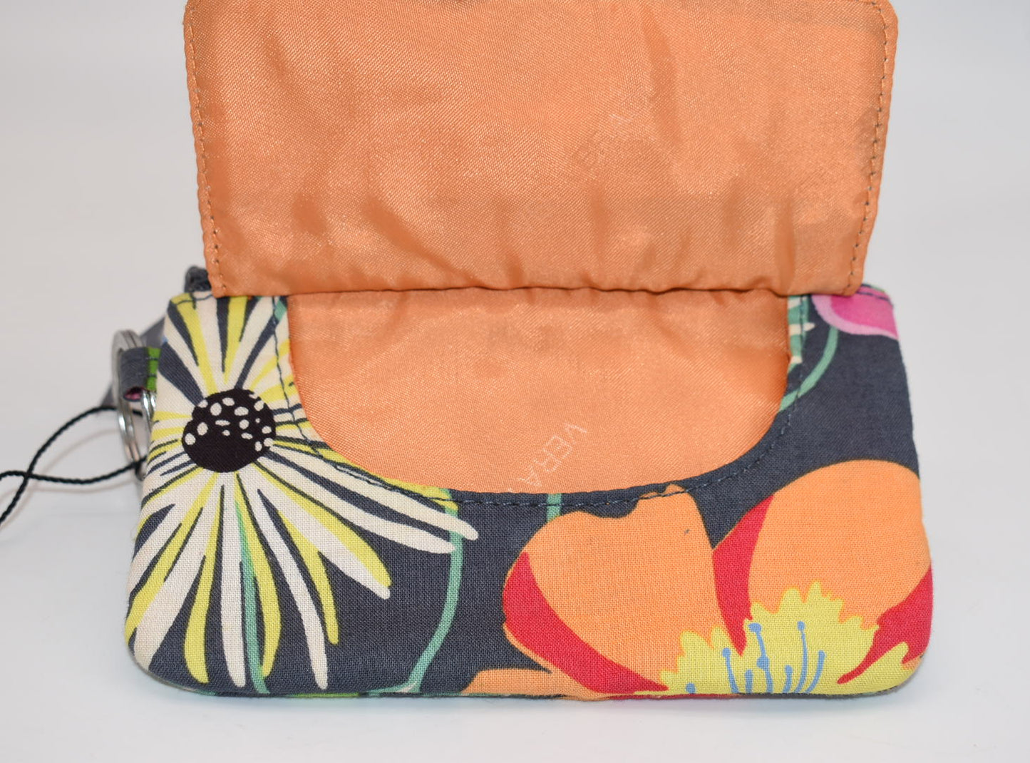 Vera Bradley Front Flap Zip Case in "Jazzy Blooms" Pattern