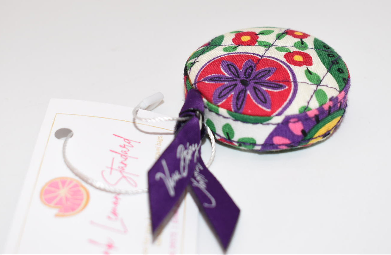 Vera Bradley Tape Measure in "Viva La Vera" Pattern