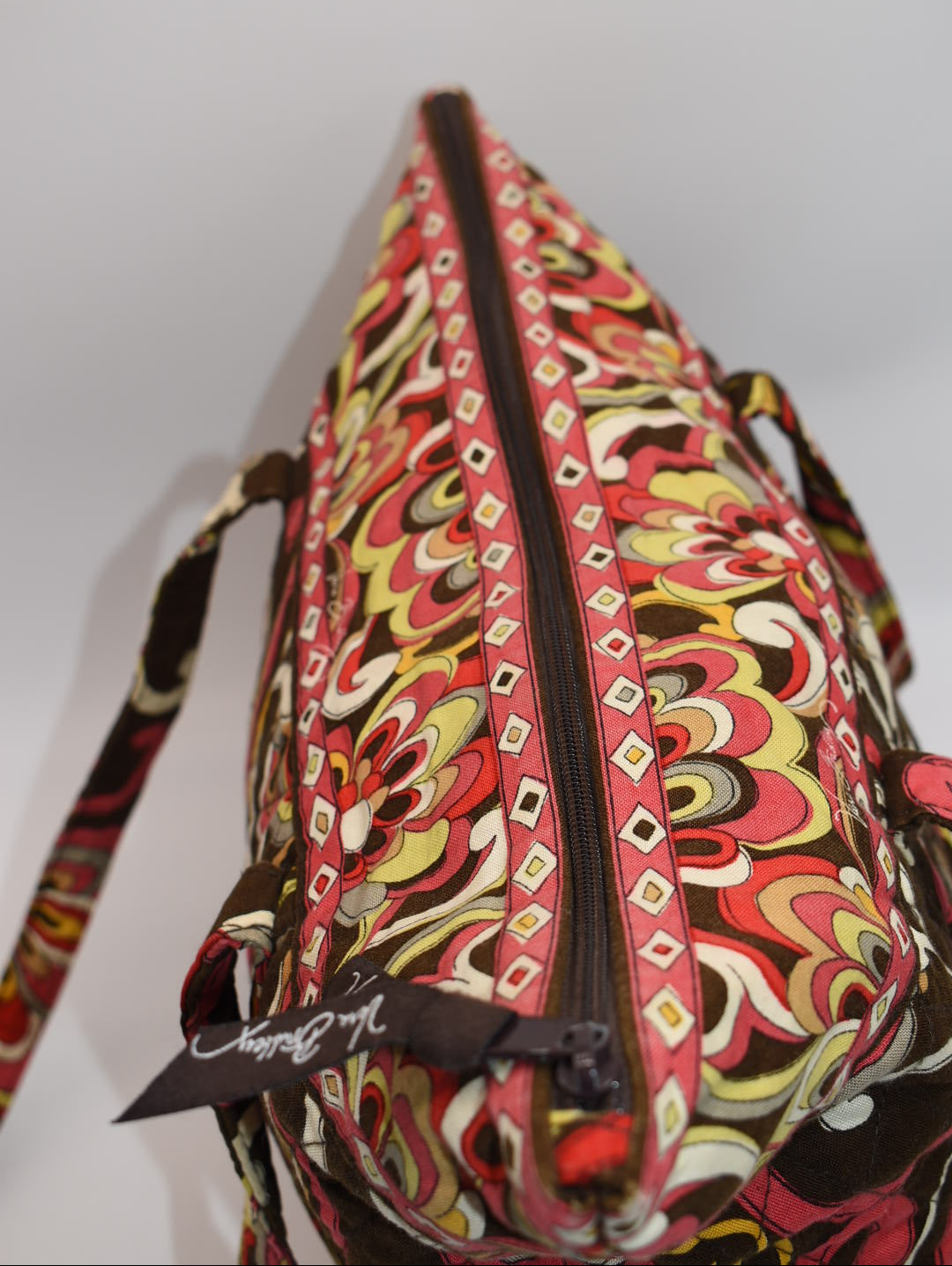 Vera Bradley Villager Tote Bag in "Puccini"Pattern